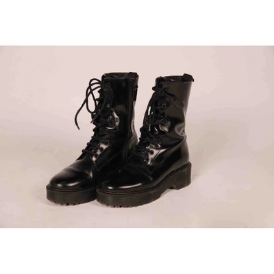 Pre-owned Maje Fall Winter 2019 Black Boots