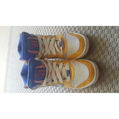 Pre-owned Nike Sb Dunk  Yellow Cloth Trainers