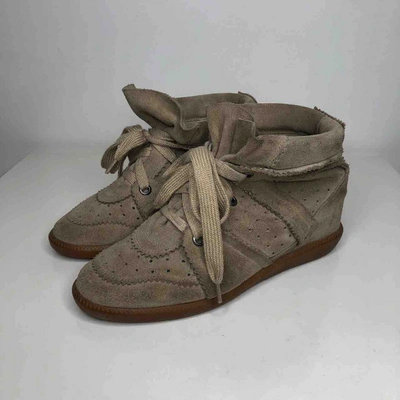 Pre-owned Isabel Marant Betty Trainers In Grey