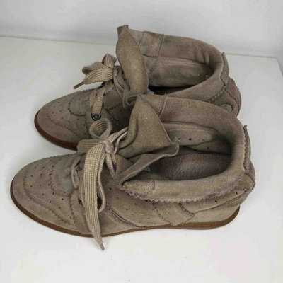 Pre-owned Isabel Marant Betty Trainers In Grey