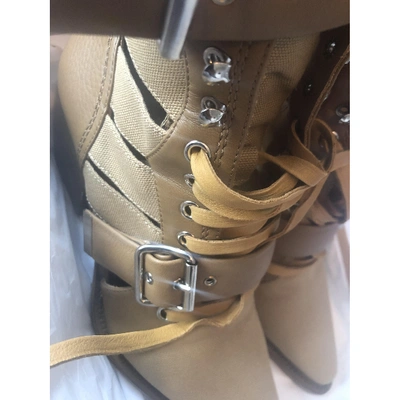Pre-owned Chloé Rylee Leather Ankle Boots