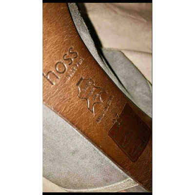 Pre-owned Hoss Intropia Heels In Grey