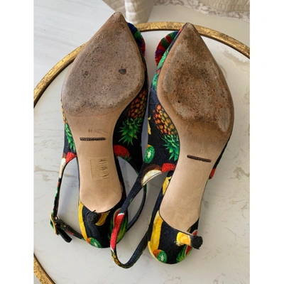 Pre-owned Dolce & Gabbana Multicolour Cloth Heels
