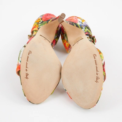 Pre-owned Dolce & Gabbana Multicolour Cloth Sandals