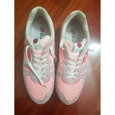 Pre-owned Lotto Trainers In Pink
