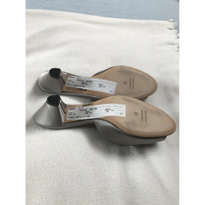 Pre-owned Rodo Grey Cloth Sandals