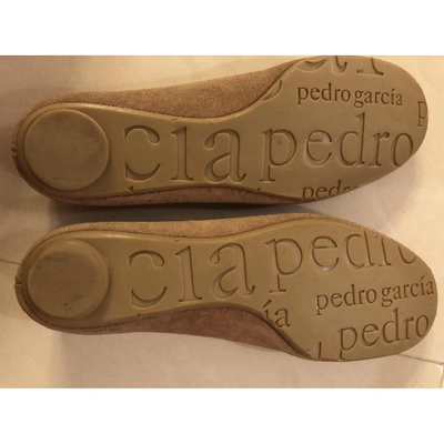 Pre-owned Pedro Garcia Flats In Brown