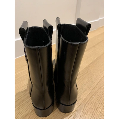 Pre-owned Dsquared2 Black Leather Boots