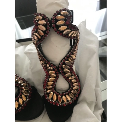 Pre-owned Giuseppe Zanotti Sandals In Black