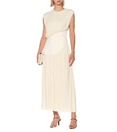 Shop The Row Yokoto Crêpe-jersey Dress In White