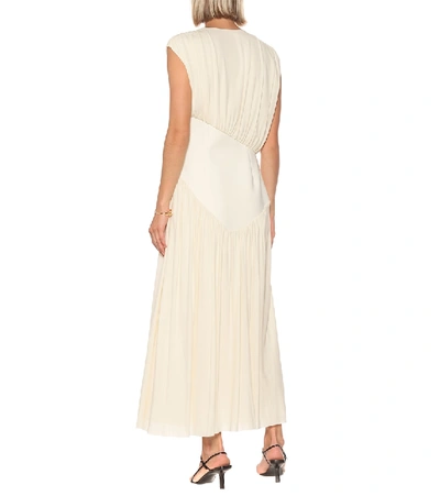 Shop The Row Yokoto Crêpe-jersey Dress In White