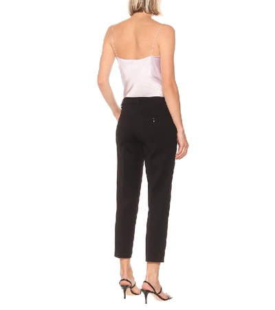 Shop Dorothee Schumacher Emotional Essence High-rise Pants In Black