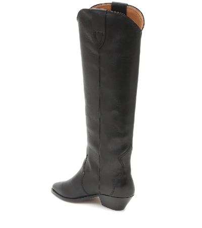 Isabel Marant Marant Denvee 40mm Knee High Boots In Black