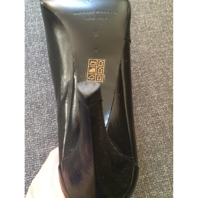 Pre-owned Sigerson Morrison Black Leather Heels