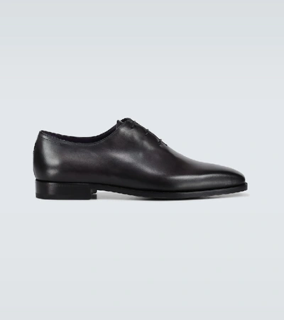 Shop Berluti Alessandro Démesure Leather Shoes In Black