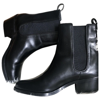 Pre-owned Filippa K Black Leather Boots