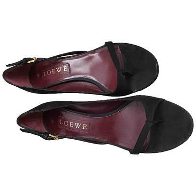 LOEWE Pre-owned Sandals In Black