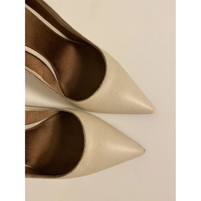 Pre-owned Agnona Leather Heels