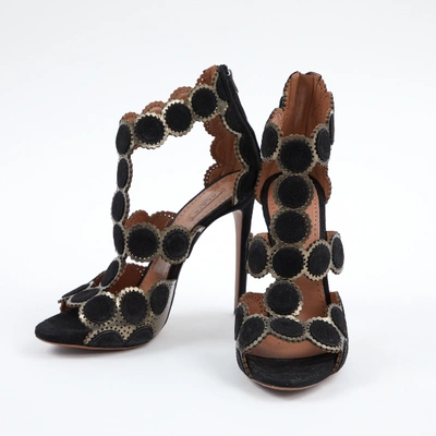 Pre-owned Alaïa Sandals In Black