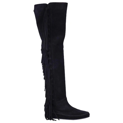 Pre-owned Etro Boots In Black