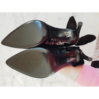 Pre-owned Carven Black Patent Leather Heels