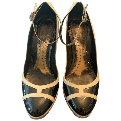 Pre-owned Barbara Bui Patent Leather Heels In Black