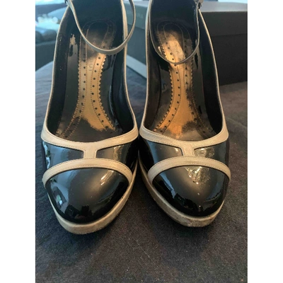 Pre-owned Barbara Bui Patent Leather Heels In Black