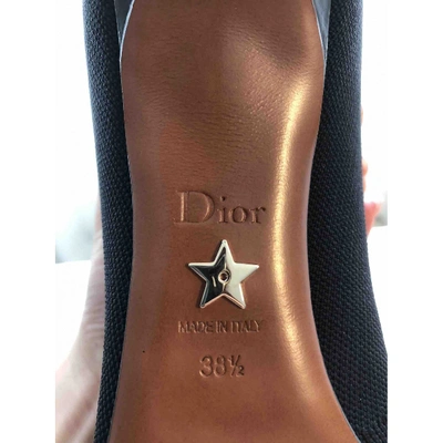 Pre-owned Dior Western Boots In Black