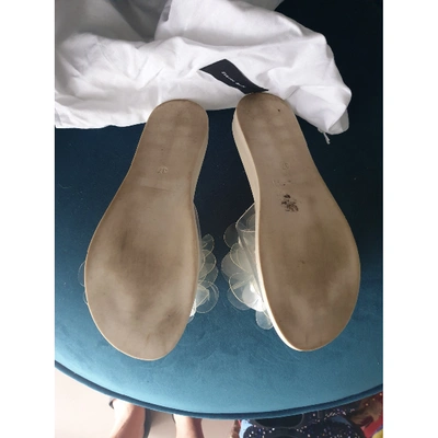 Pre-owned Simone Rocha Beige Polyester Sandals