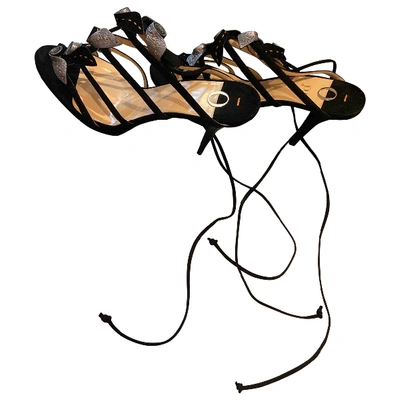 Pre-owned O Jour Sandals In Black