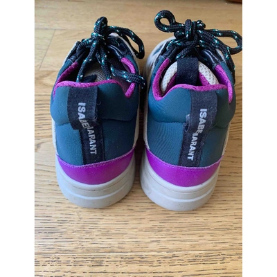 Pre-owned Isabel Marant Kindsay Leather Trainers