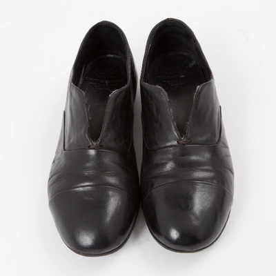 Pre-owned Officine Creative Leather Lace Ups In Black