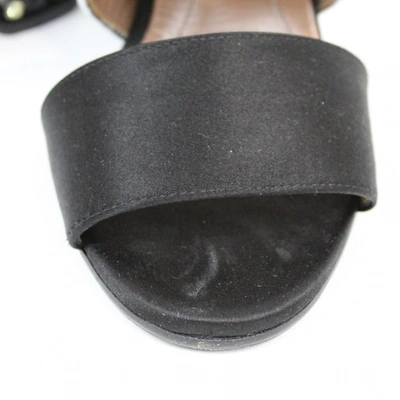 Pre-owned Marni Black Cloth Sandals