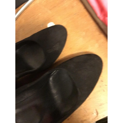 Pre-owned Ainea Heels In Black