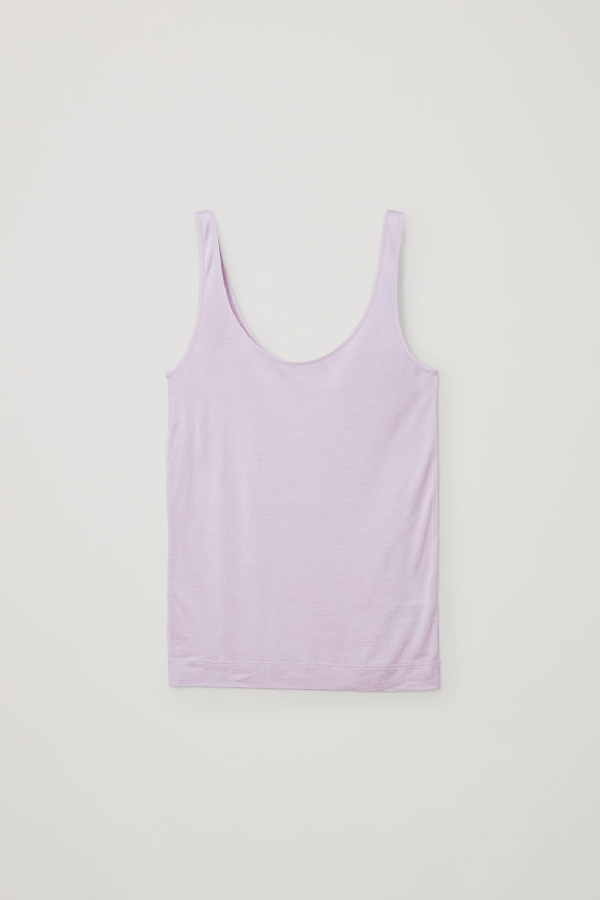 silk vest top