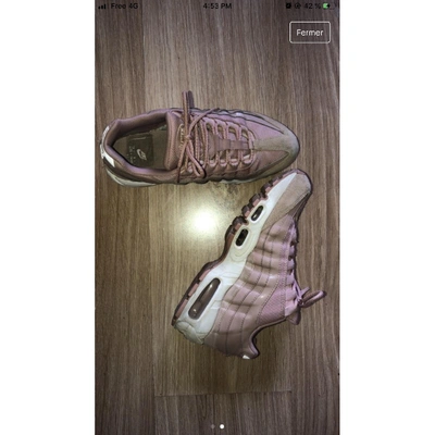 Pre-owned Nike Air Max 95 Pink Trainers