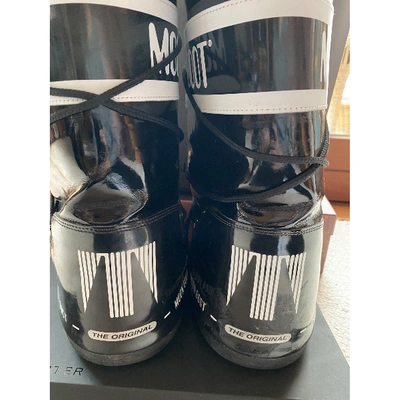 Pre-owned Moon Boot Black Boots