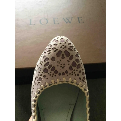 Pre-owned Loewe Heels In Pink
