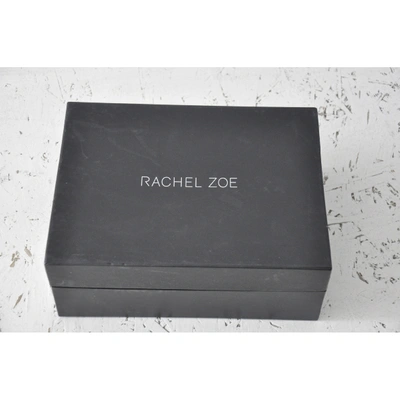 Pre-owned Rachel Zoe Black Leather Heels