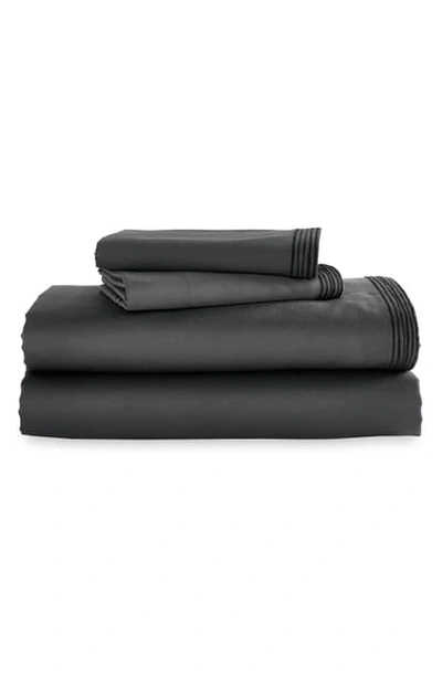 Shop Michael Aram Enchanted 400 Thread Count Cotton Sheet Set In Charcoal