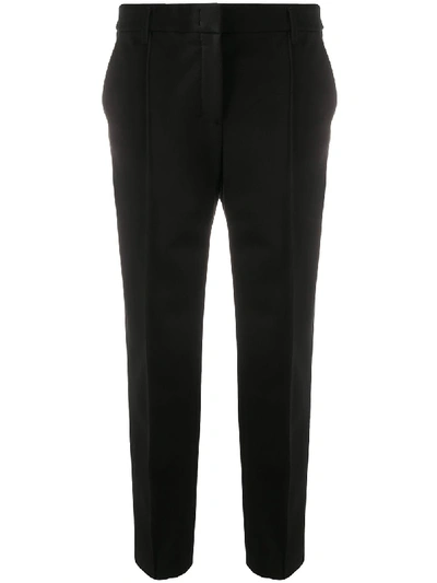 Shop Dorothee Schumacher Emotional Essence Tapered Trousers In Black