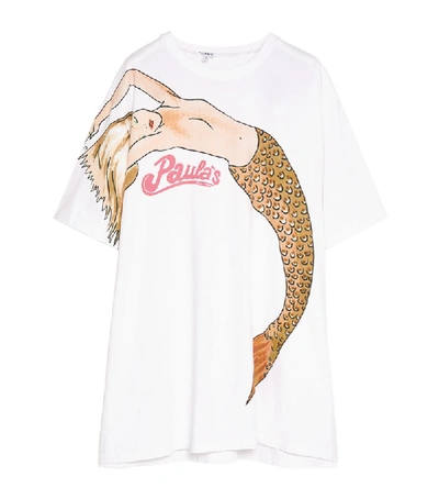 Shop Loewe + Paula's Ibiza Oversized Mermaid T-shirt