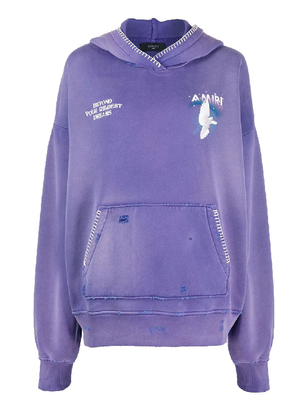 amiri distressed sweatshirt