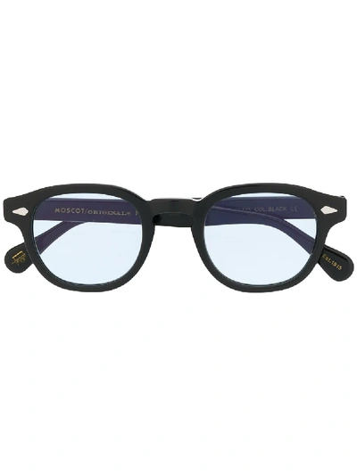 Shop Moscot Lemtosh Unisex Sunglasses In Black