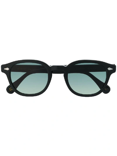 Shop Moscot Square-frame Sunglasses In Black