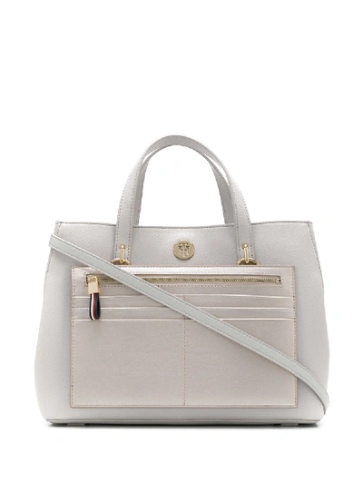 Shop Tommy Hilfiger Charming Tommy Work Bag In White