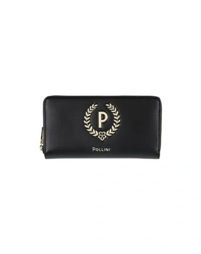 Shop Pollini Wallet In Black
