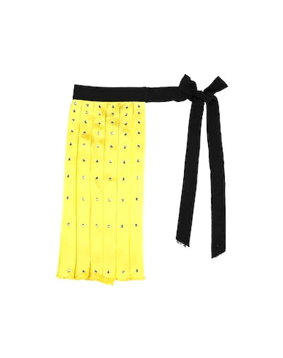 Shop Marco Bologna High-waist Belt In Yellow