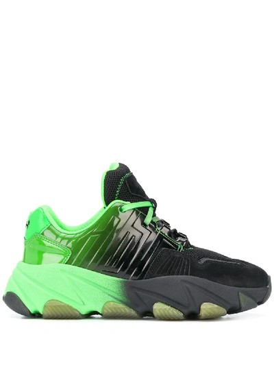 Ash Extasy Gradient-effect Sneakers In Black