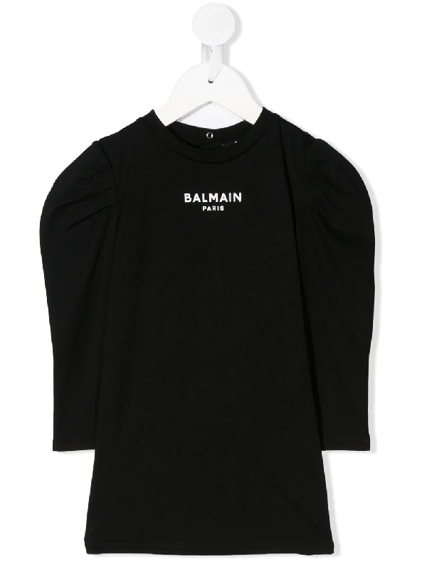 balmain paris t shirt dress